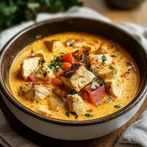 Creamy Cajun Chicken Soup