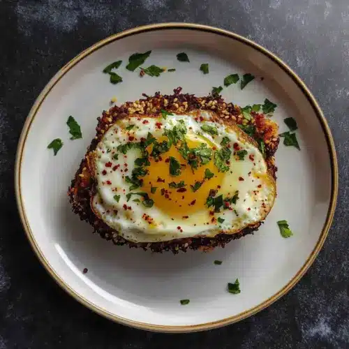 Chili Crisp Fried Eggs