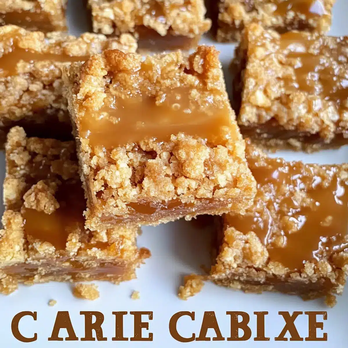 Caramel Crush Bars