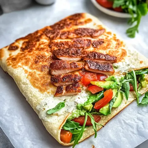 Cottage Cheese Wraps