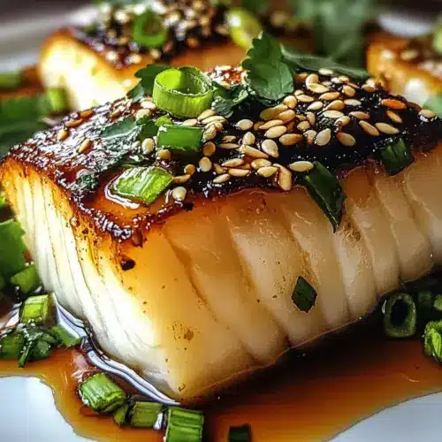 Ginger Soy Glazed Cod