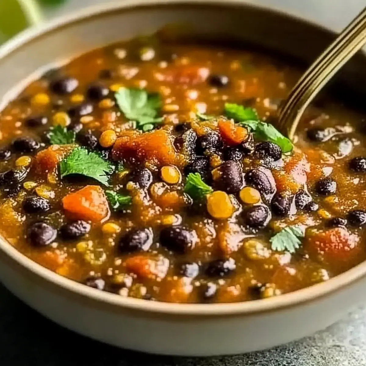 Protein-Packed Black Bean and Lentil