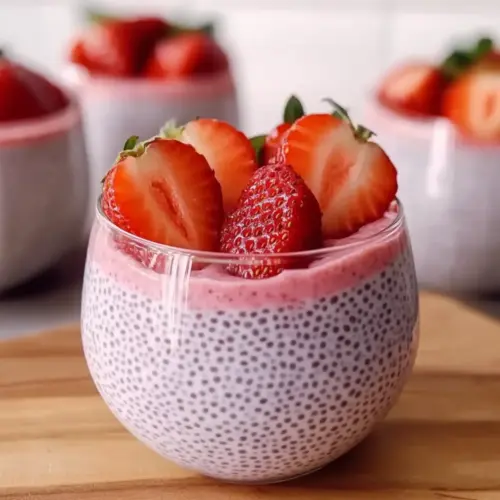 Strawberry Chia Pudding