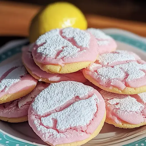 Pink Lemonade Cookies