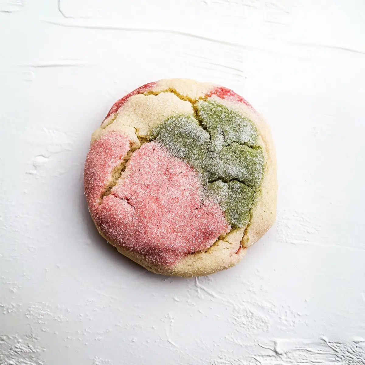 Strawberry Matcha Neapolitan Cookies