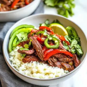 Steak Fajita Bowls