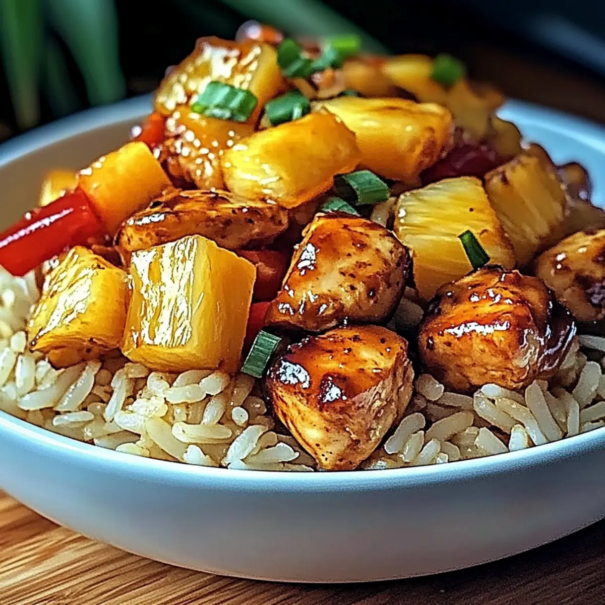 Pineapple Chicken Rice