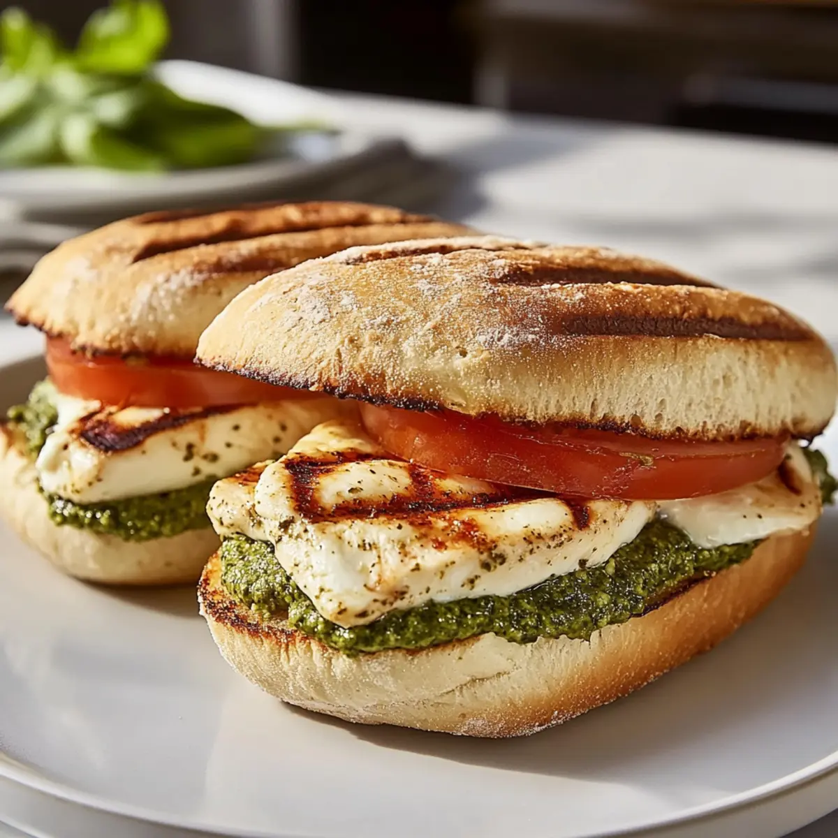 Chicken Pesto Sandwiches
