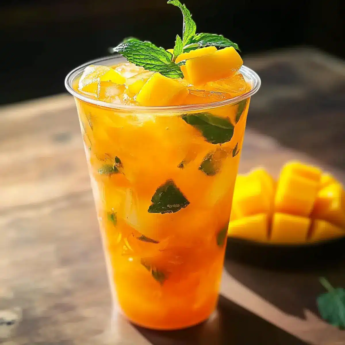Mango Iced Tea