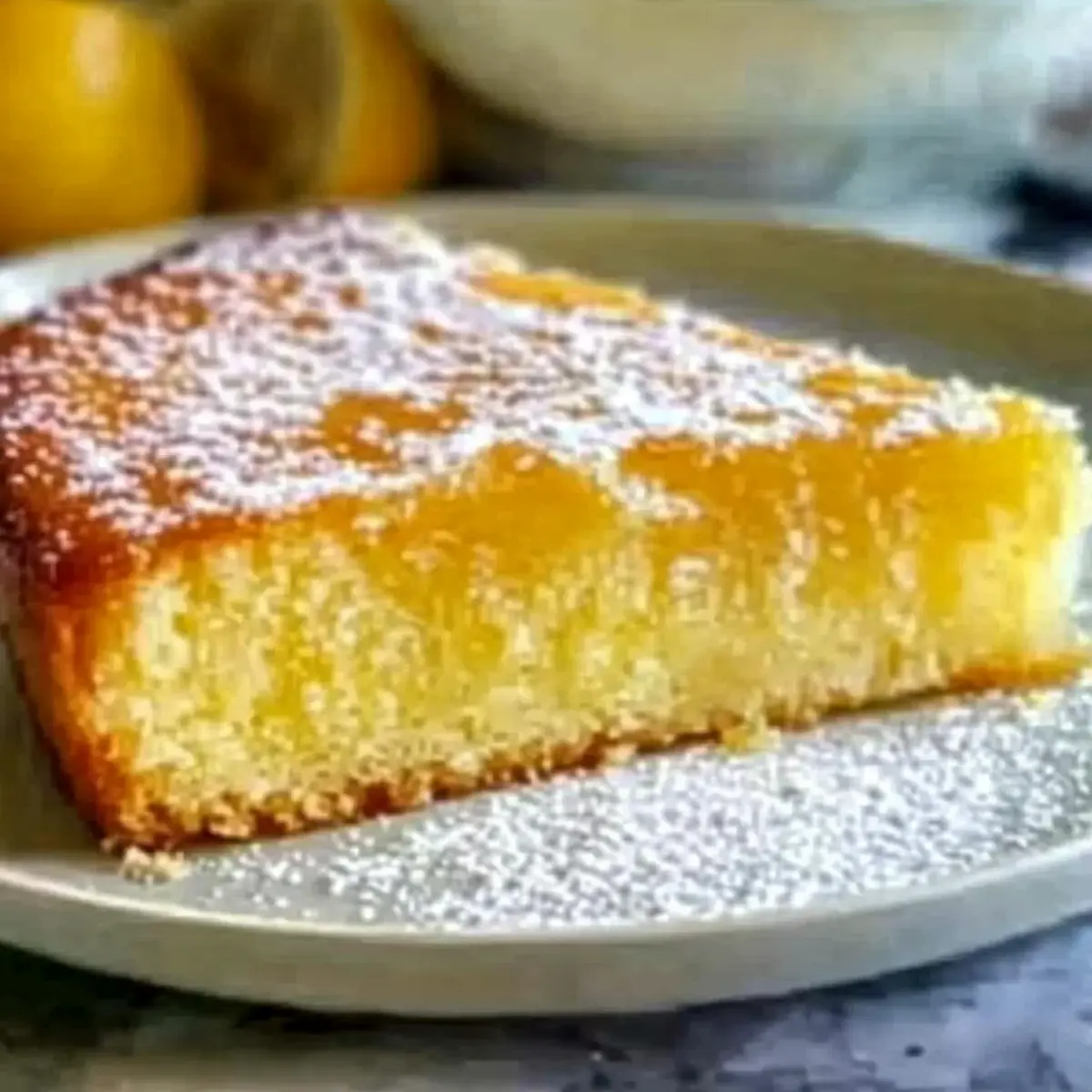 Lemon Greek Yogurt Cake