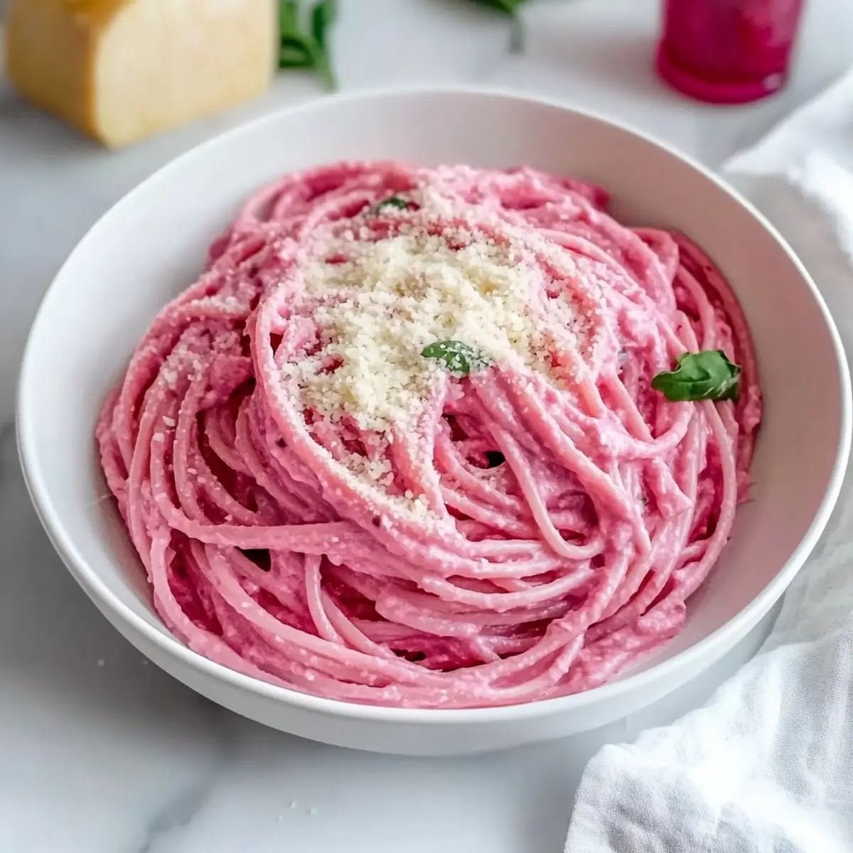 Vegan Pink Pasta