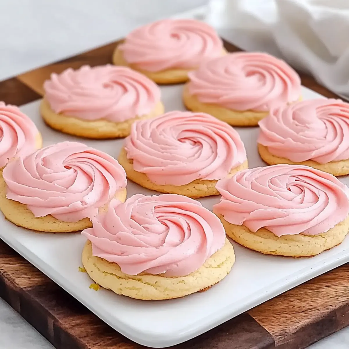 Pink Lemonade Cookies