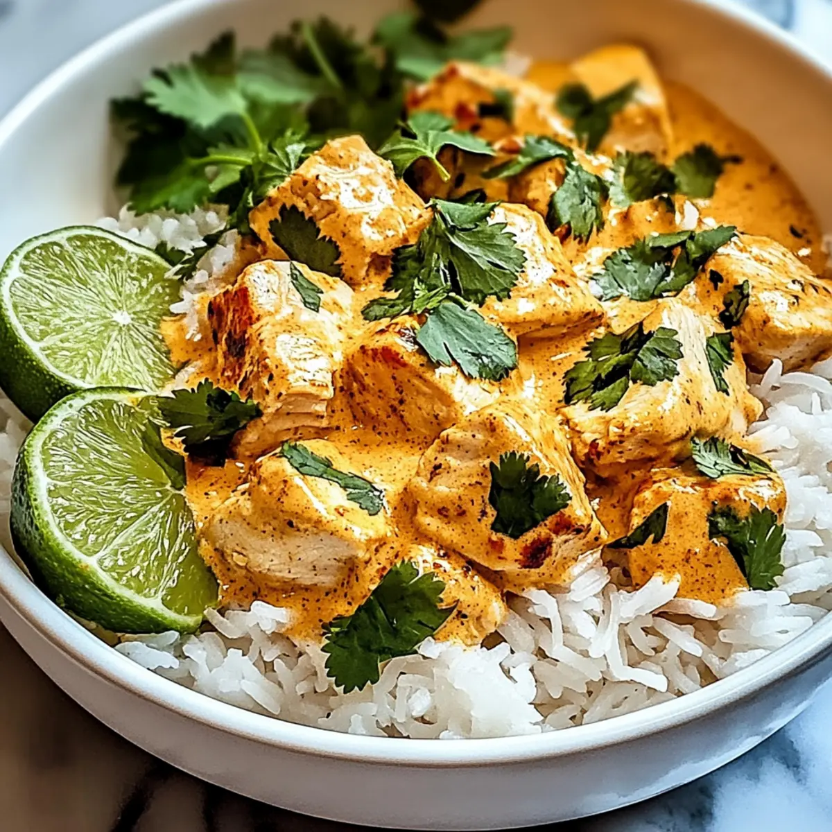 Coconut Chicken Rice Bowl