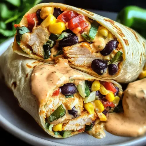 Southwest Chicken Wrap