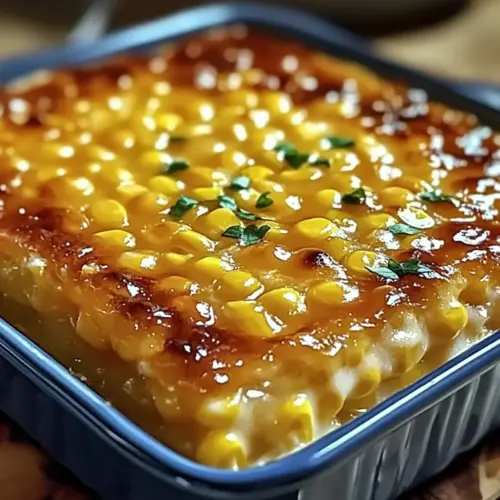 Honey-Glazed Corn Casserole