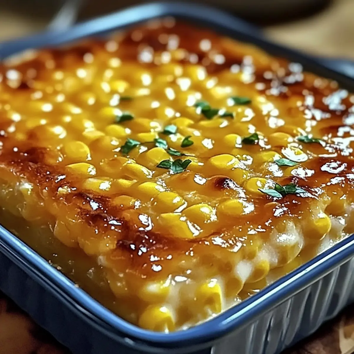 Honey-Glazed Corn Casserole