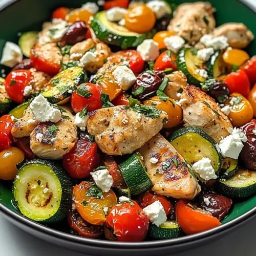 Mediterranean Chicken Stir Fry