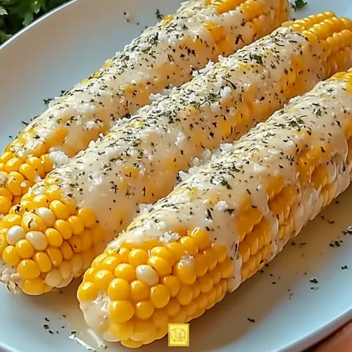 Garlic Parmesan Corn on the Cob