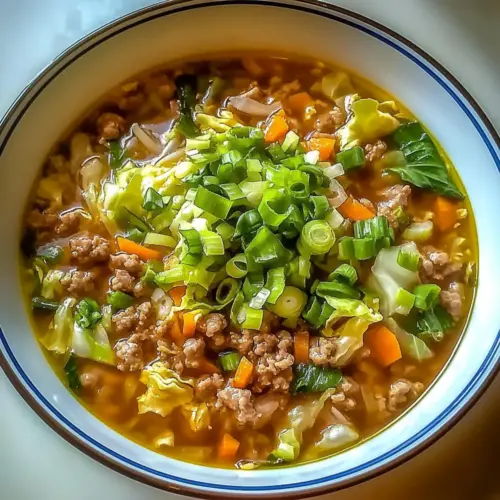 One-Pot Egg Roll Soup