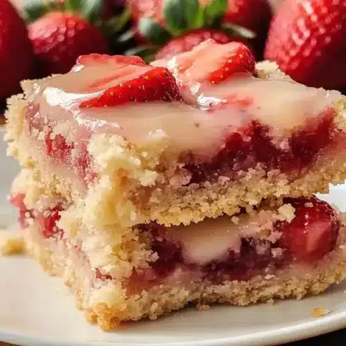 Strawberry Shortcake Bars
