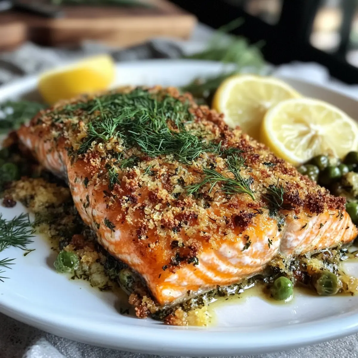 Crispy Herb-Crusted Salmon