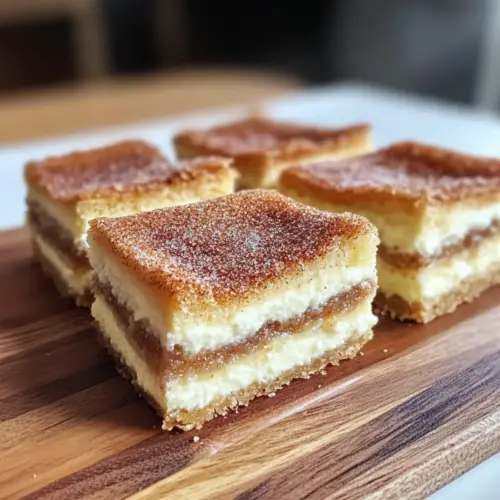 Churro Cheesecake Bars