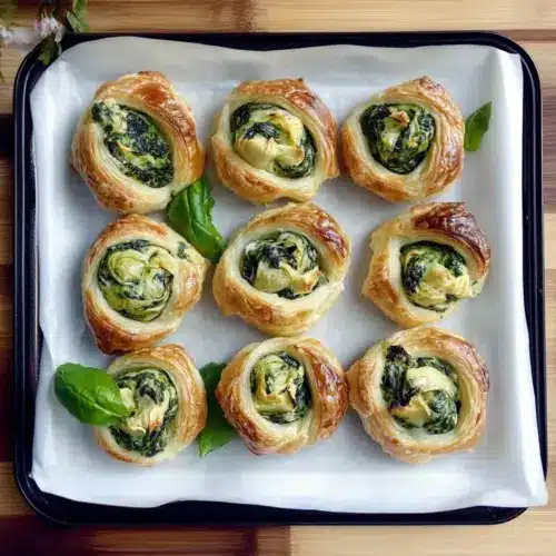 Spinach Artichoke Swirls