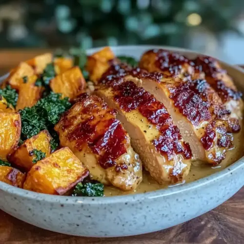 Maple Dijon Chicken Bowl