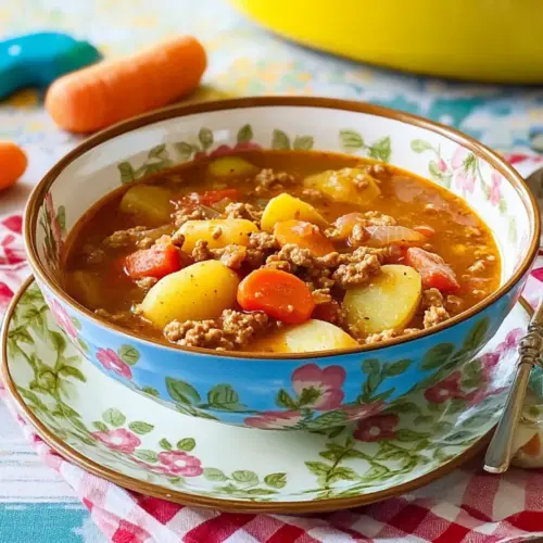Easy Hamburger Soup