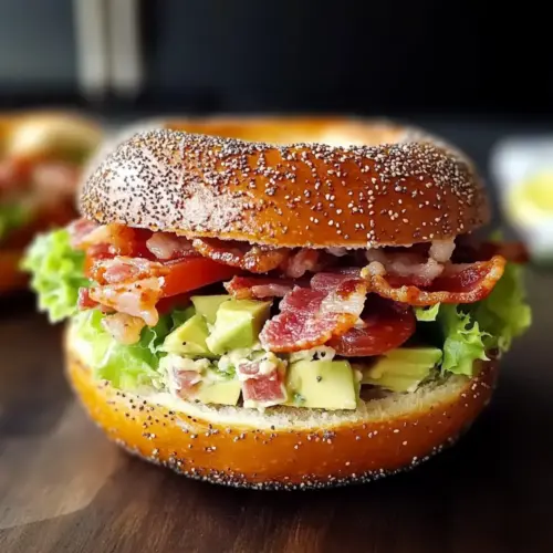 California BLT Chopped Bagel