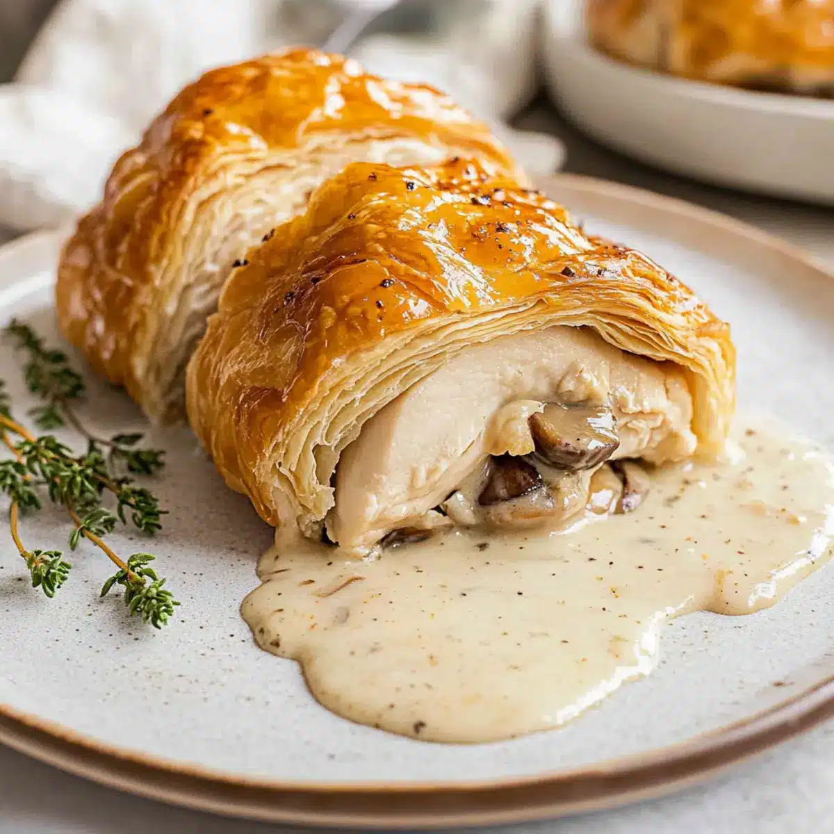 Chicken Wellington
