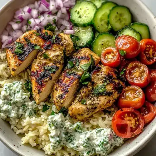 Greek Chicken Bowls