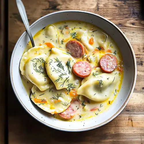 Pierogi Dill Soup