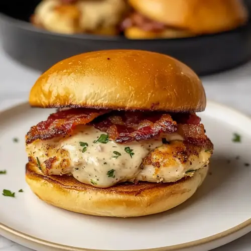 Garlic Parmesan Chicken Sandwiches