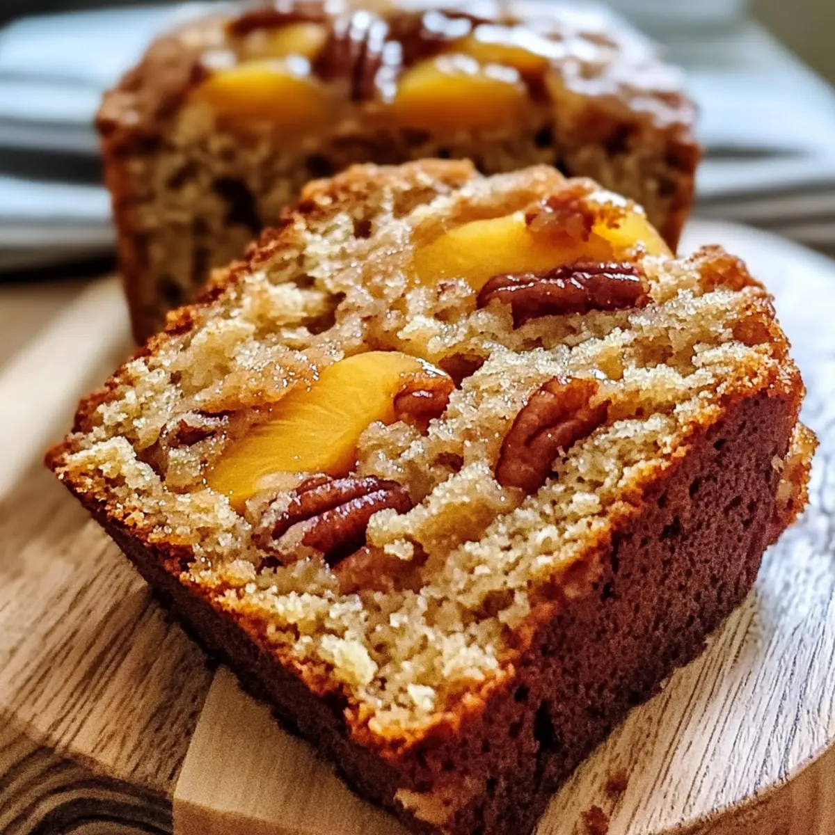 Peach Pecan Bread