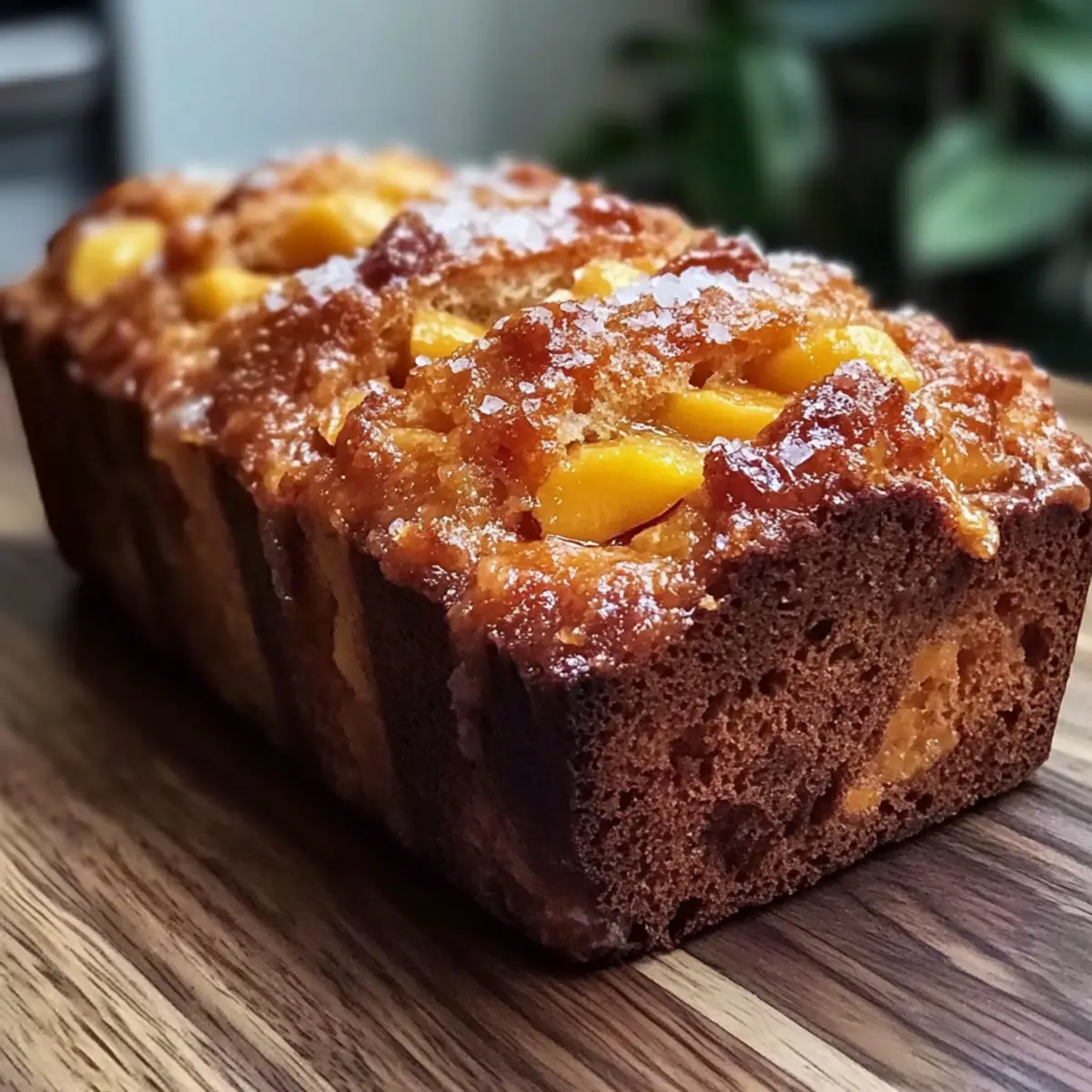 One-Pot Peach Bread