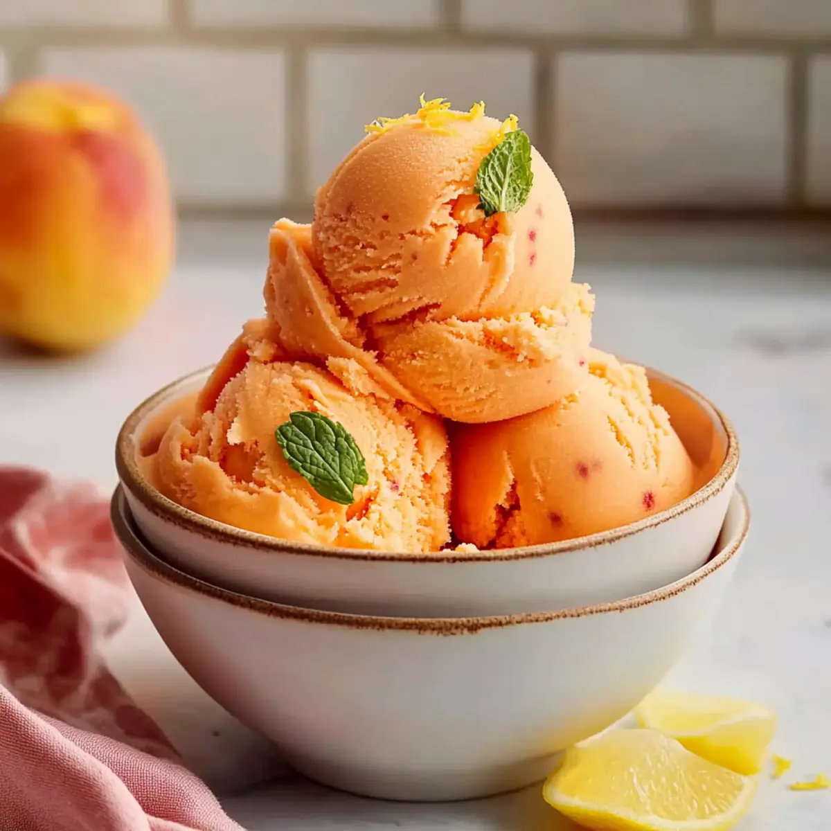 Peach Sorbet