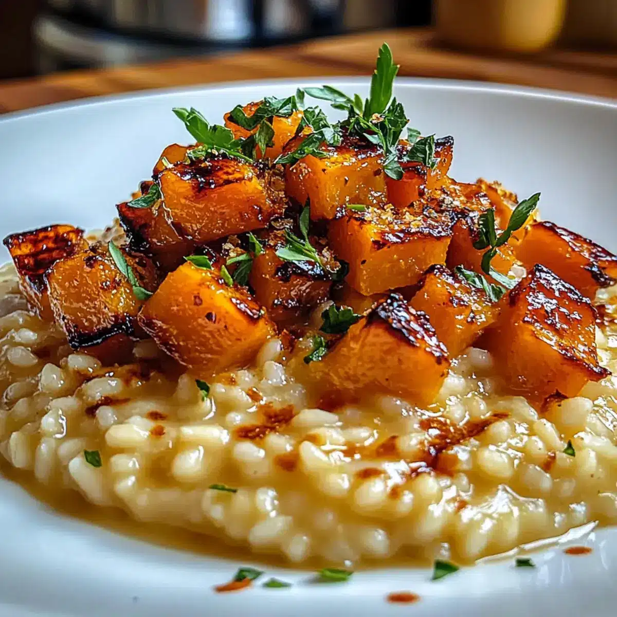 Roasted Butternut Squash Risotto
