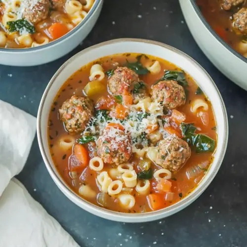Easy Meatball Soup
