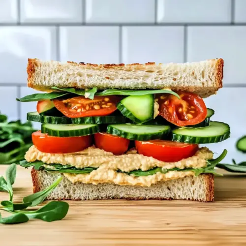 Mediterranean Veggie Sandwich
