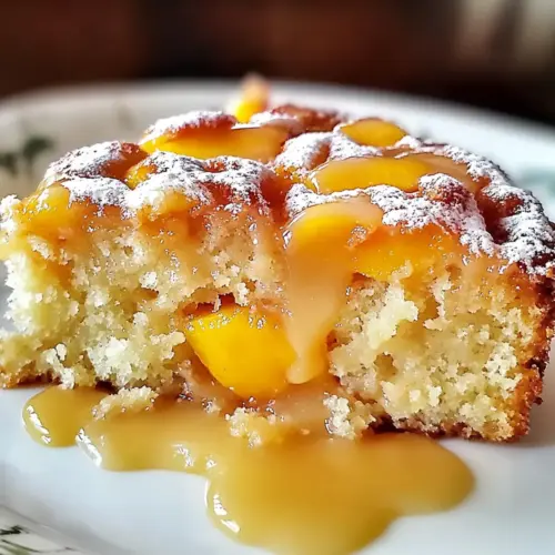 Summer Peach Cake