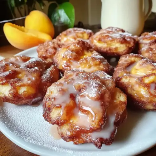 Southern Peach Fritters