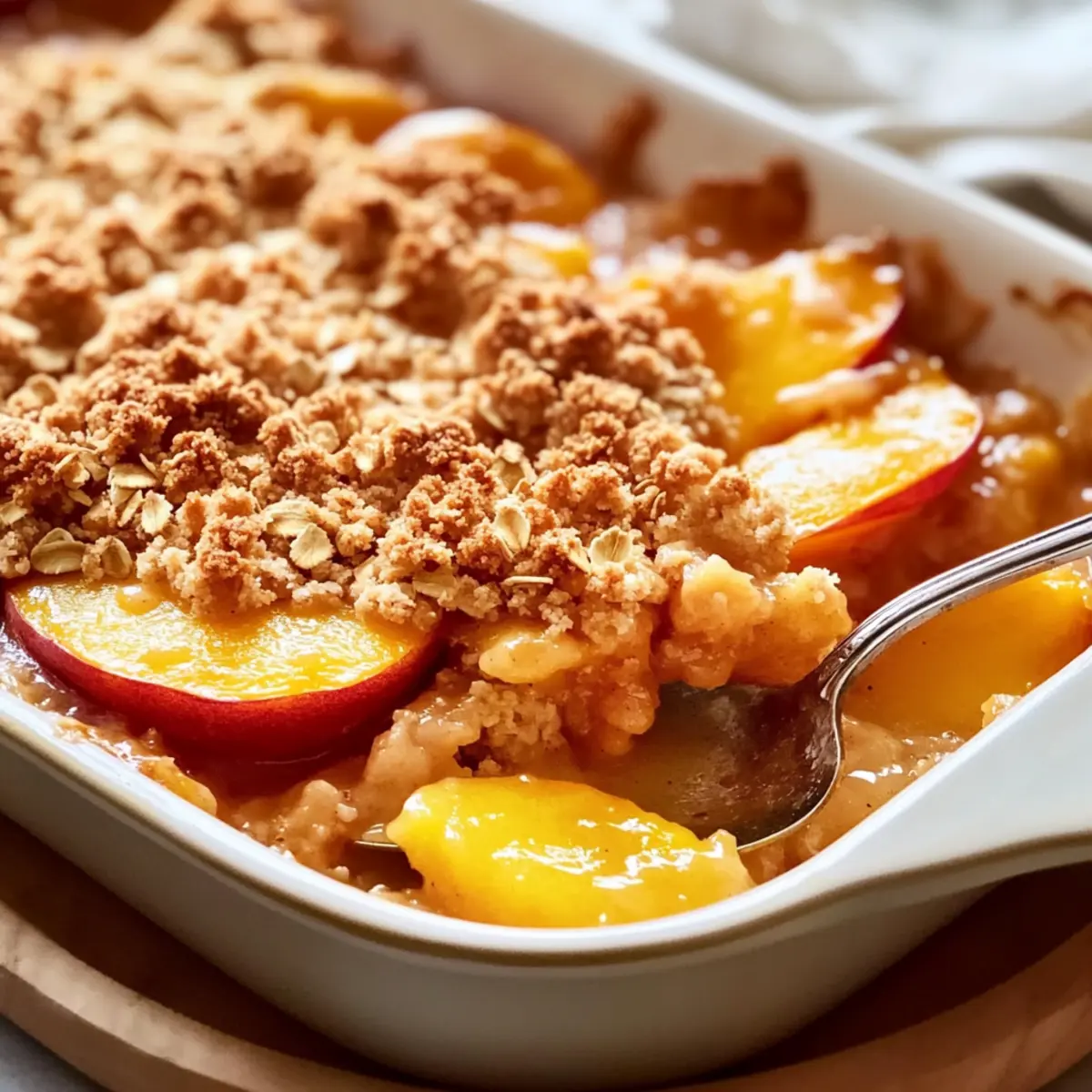 Peach Crisp