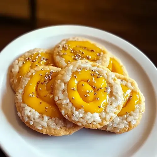 Mango Sticky Rice Cookies